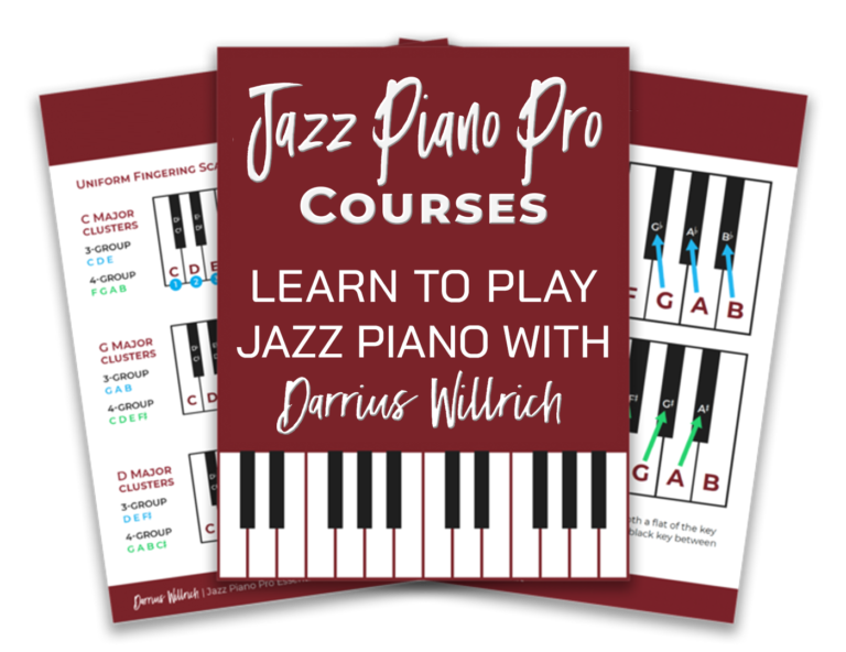 Jazz Piano Pro Courses | Darrius Willrich